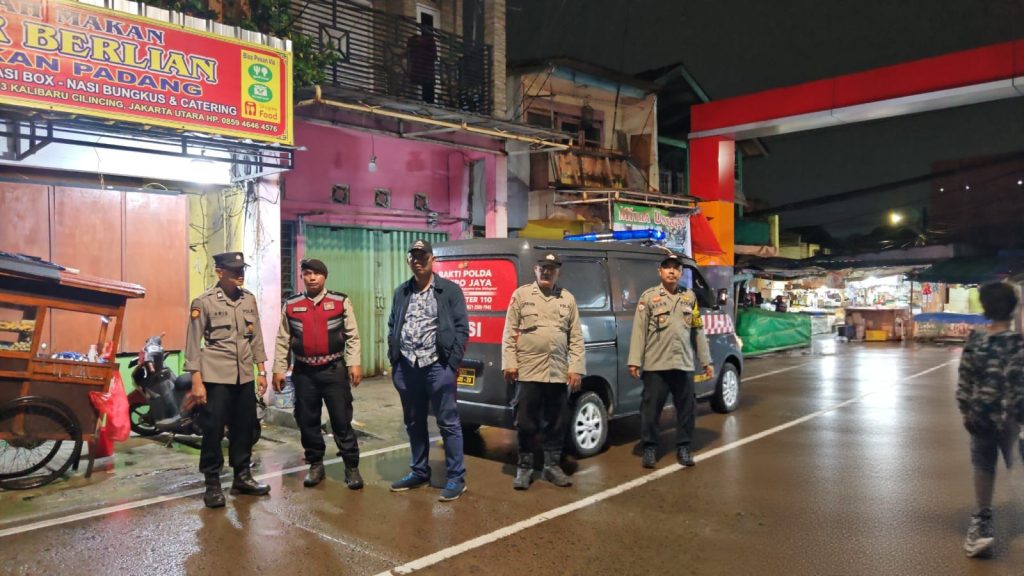Polsek Cilincing Intensifkan Patroli KRYD, Wujudkan Jakarta Utara Aman dan Kondusif