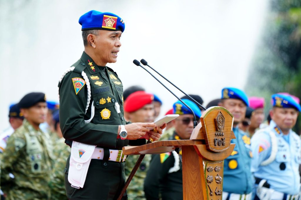 Puspom TNI Laksanakan Apel Gelar Operasi Gaktib–Yustisi Polisi Militer Tahun 2026