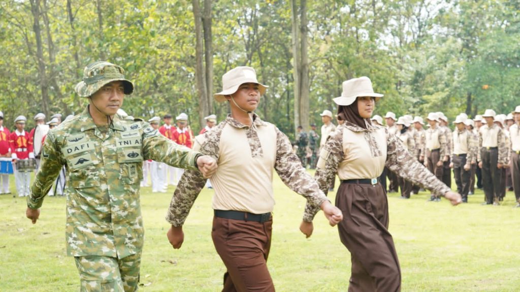 Upacara Pembukaan Persami KKRI Digelar di Buperta Karang Kitri