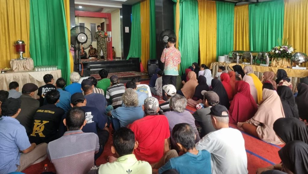 Koramil 02/Matraman Bersama Tiga Pilar dan PT BSM Gelar Santunan Anak Yatim dan Warga Kurang Mampu Jelang Ramadhan 1447 H.