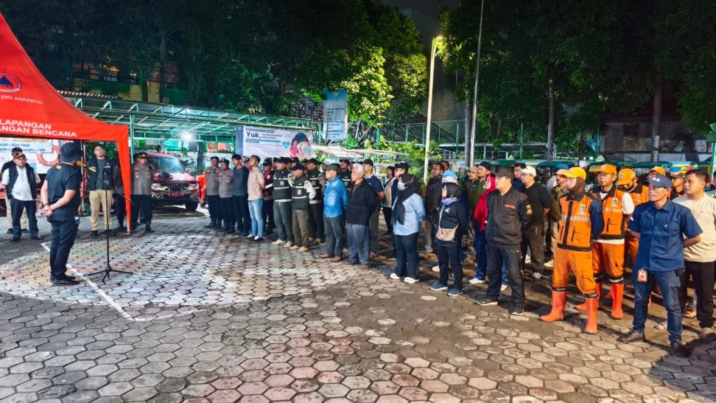 Polsek Pademangan Gelar Apel KRYD Bersama Stakeholder, Antisipasi Tawuran dan Balap Liar