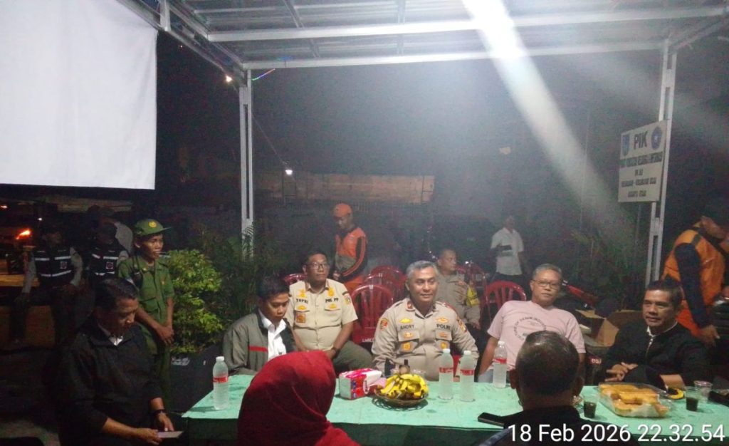 Malam Pertama Ramadhan, Forkopimcam Koja Turun Langsung Jaga Keamanan Wilayah