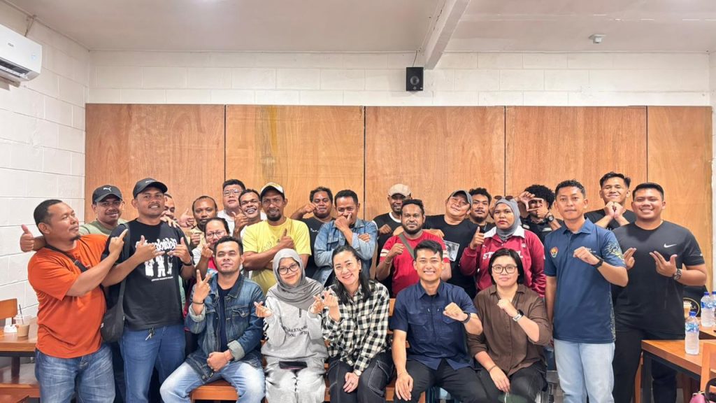 Bangun Kepercayaan Publik, Satgas Damai Cartenz Tingkatkan Kolaborasi dengan Mitra Media Timika