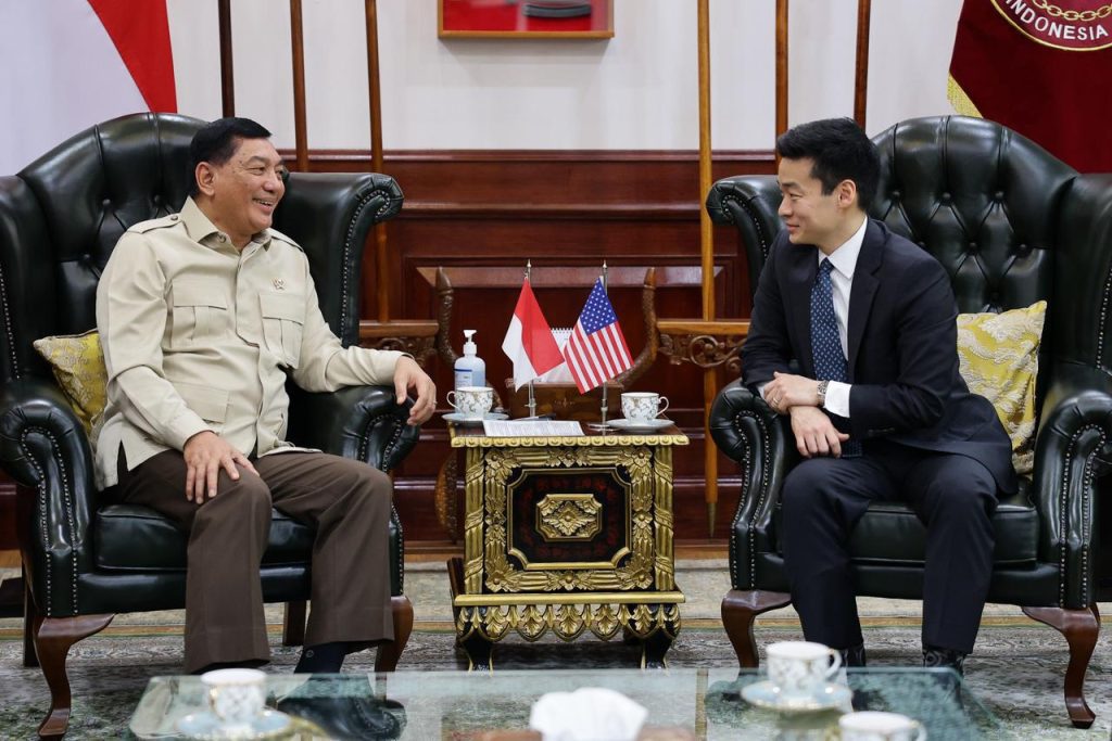 Panglima TNI Dampingi Menhan RI Terima Wamenhan AS Bidang Pertahanan Indo-Pasifik
