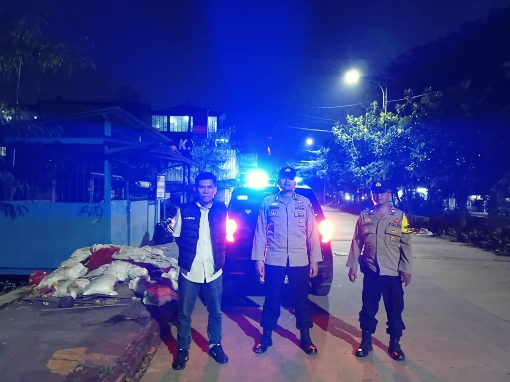 Polsek Medansatria Gelar Patroli Skala Sedang Antisipasi Gangguan Kamtibmas