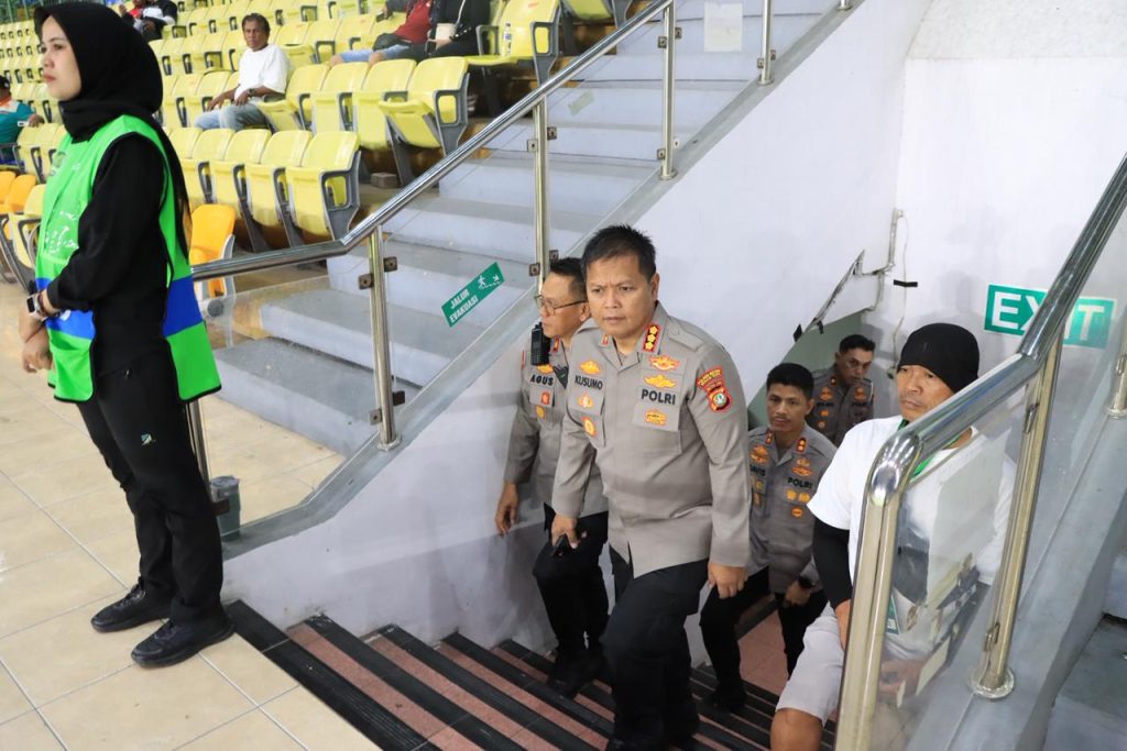 Pastikan Laga Aman, Polres Metro Bekasi Kota Terjunkan Personel Amankan Pertandingan Bekasi City vs Persiraja