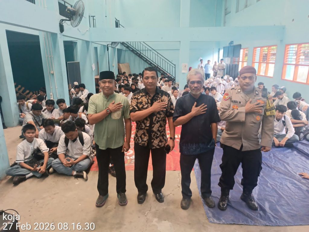 Polisi Gelar Police Go To School di SMK Tanjung Priok 1, Edukasi Siswa Jaga Kamtibmas dan Hindari Aksi Unras