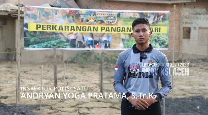 Taruna Akpol Pulihkan Ketahanan Pangan dan UMKM Warga Aceh Tamiang Lewat Pekarangan Pangan Lestari