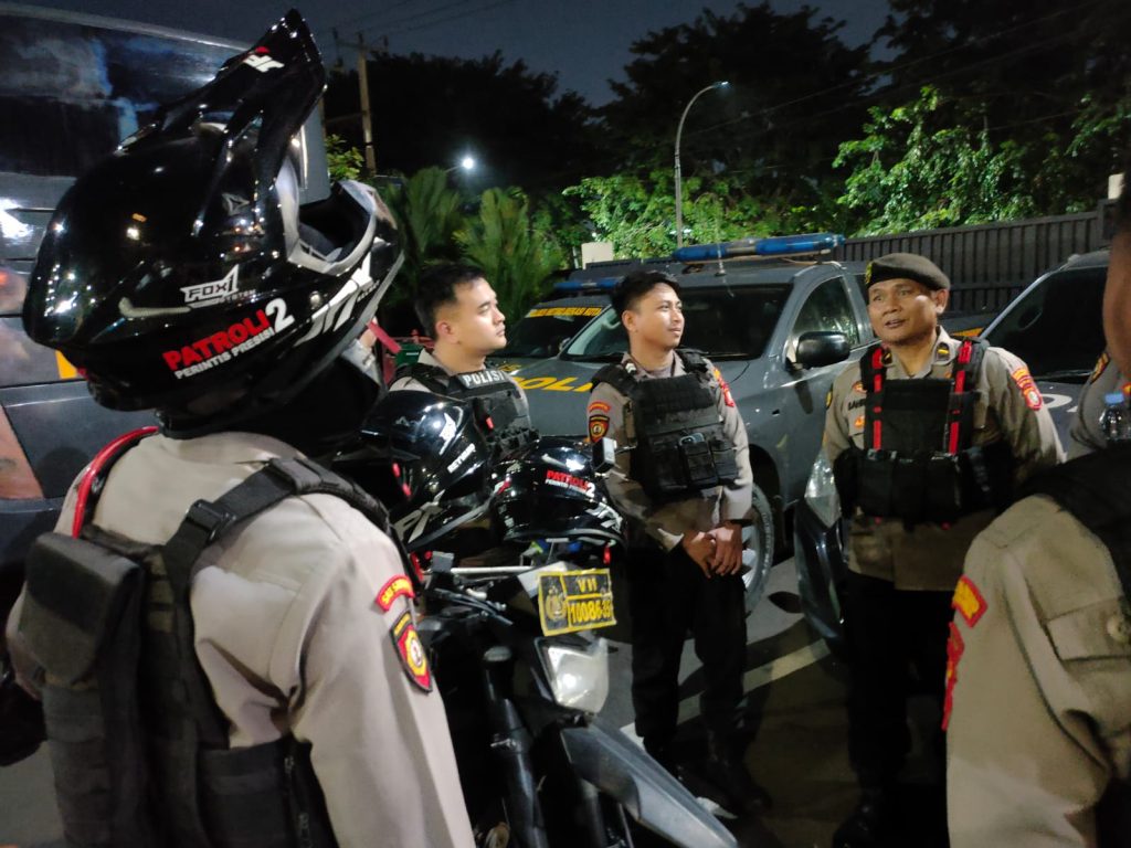 Cegah Begal dan Tawuran, Tim Presisi Bekasi Kota Sisir Jalur Protokol Hingga Pelosok