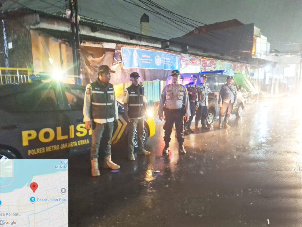 Polsek Cilincing Gelar Apel dan Patroli KRYD dalam Rangka Jaga Jakarta dan Jaga Warga, Perkuat Patroli Antisipasi Tawuran dan Kejahatan Jalanan