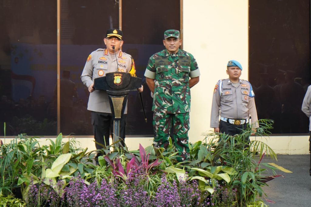 Apel Pengamanan Malam Takbir Idul Fitri 1447 H, Polres Metro Jakarta Utara Pastikan Situasi Aman Kondusif