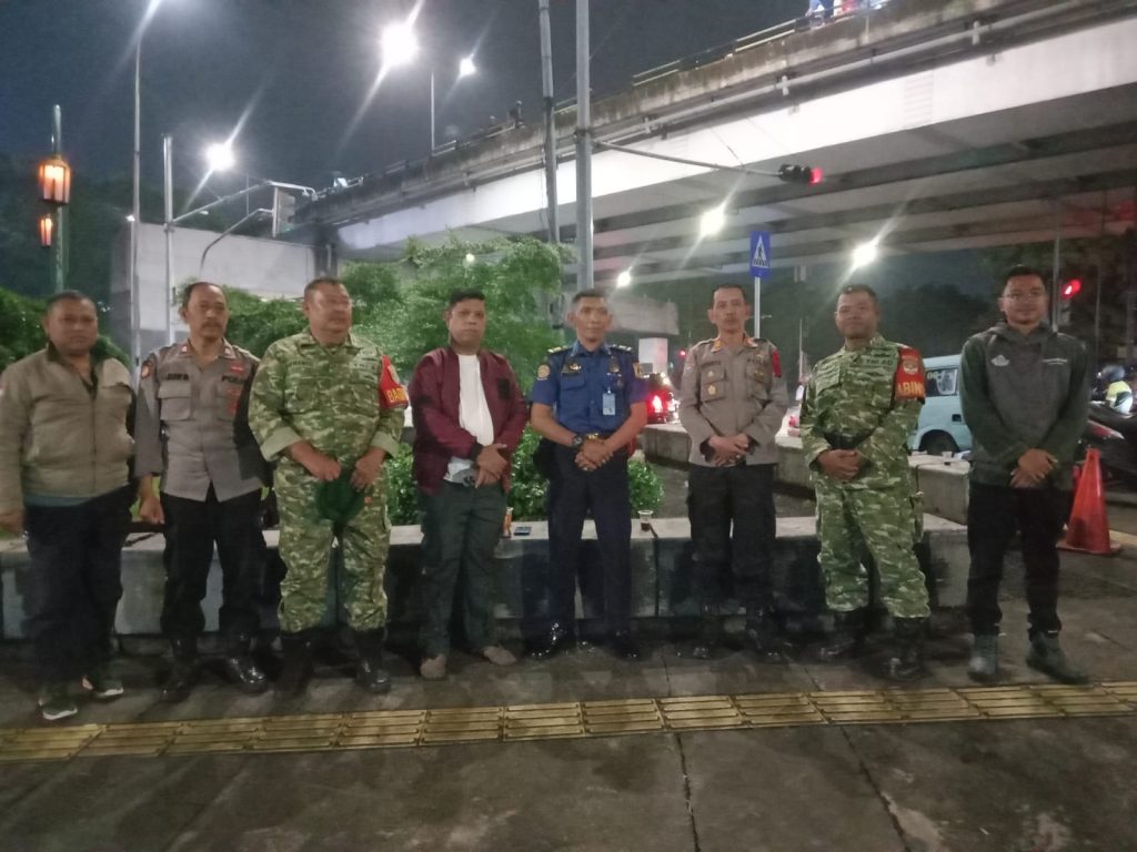 Antisipasi Kenakalan Remaja, Koramil 03/Ps. Rebo-Ciracas Sisir Titik Rawan TB Simatupang