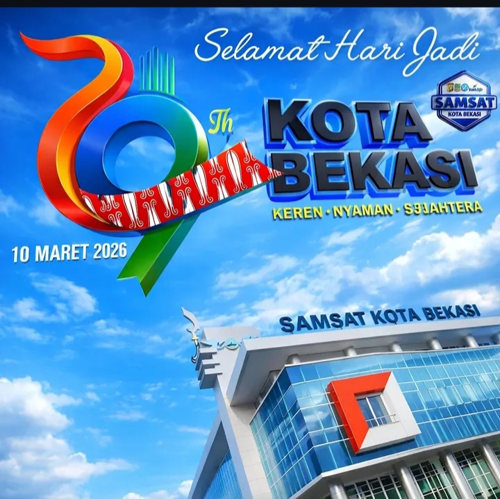 HUT ke-29 Kota Bekasi, Samsat Kota Bekasi Komitmen Tingkatkan Layanan yang Keren dan Nyaman