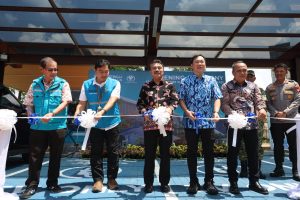 Wakil Wali Kota Bekasi Hadiri Peresmian SPKLU Berkapasitas Besar di Summarecon Mall Bekasi