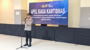 Polsek Pademangan Gelar Apel Siaga Kamtibmas dan Silaturahmi Bersama Ormas serta Potmas