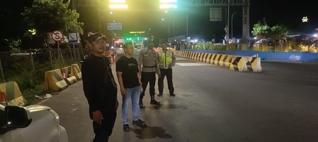 Polsek Bekasi Barat Patroli Ciptakan Situasi Kondusif