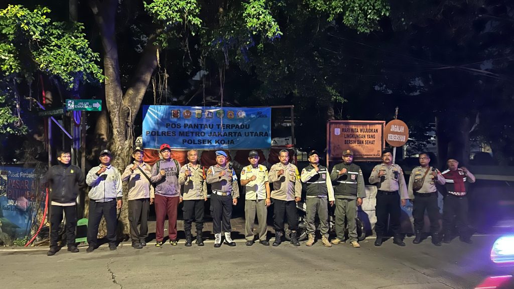 Polsek Koja Gelar Patroli Skala Besar, Tekan Potensi Tawuran dan Kejahatan Malam Hari