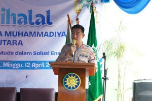 Wakapolres Jakarta Utara Hadiri Halal Bihalal Pemuda Muhammadiyah, Perkuat Sinergi Kamtibmas