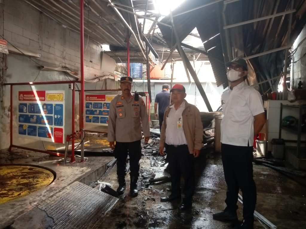 Diduga Mesin Steam Jadi Pemicu, Kebakaran Hanguskan Usaha Cuci Motor di Pademangan