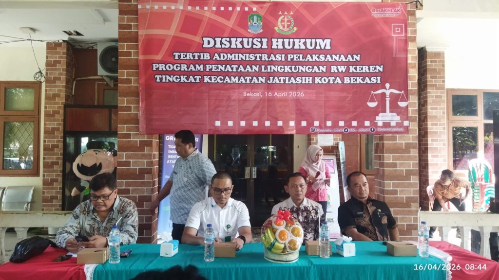 Kawal Program ‘RW Keren’, Kejari Kota Bekasi Bekali Pengurus RW Jatiasih Pemahaman Hukum