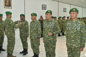 Danrem 051/Wkt Pimpin Sertijab Dua Dandim di Depok