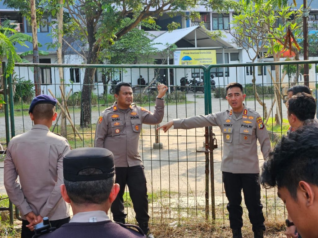 Wakapolres Jakut Cek Mess Brimob di Marunda, Soroti Ketersediaan Air Bersih