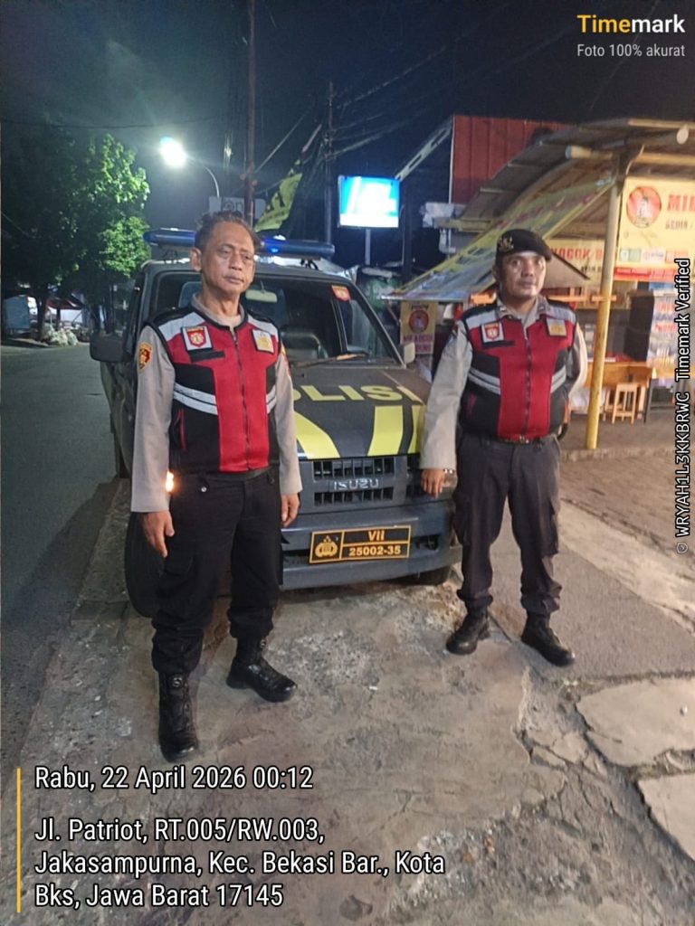 Antisipasi Kejahatan Jalanan Dan Tawuran Polsek Bekasi Barat