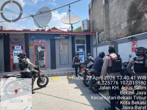 Jaga Kondusivitas Siang Hari, Tim Patroli Perintis Presisi Polres Metro Bekasi Kota Sisir Titik Rawan