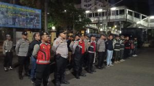 Jaga Jakarta, Polsek Metro Penjaringan Gelar Apel Gabungan KRYD Antisipasi Tawuran dan Kejahatan Jalanan