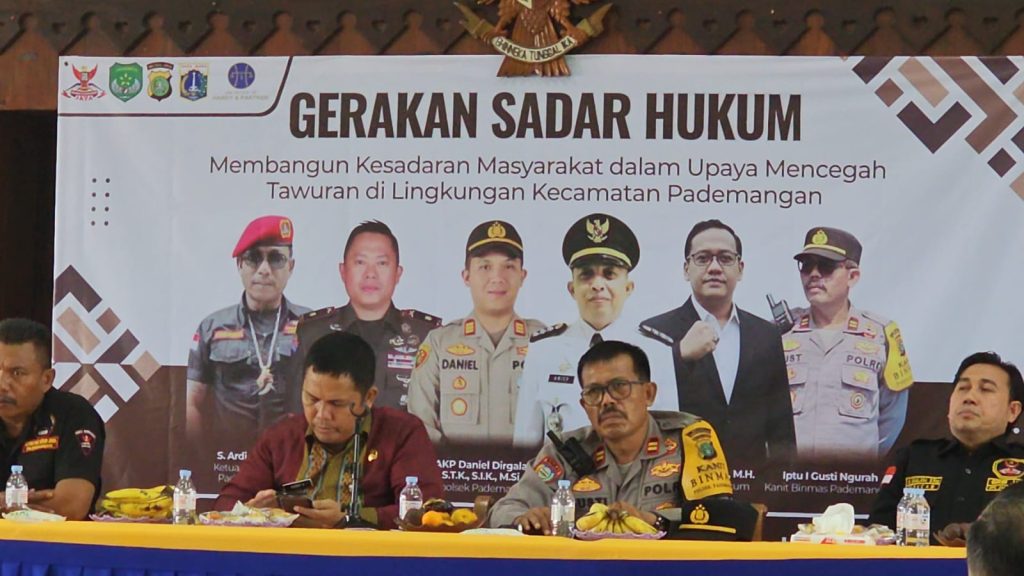 Gerakan Sadar Hukum di Pademangan, Polsek Bersama Ormas Edukasi Warga Cegah Tawuran