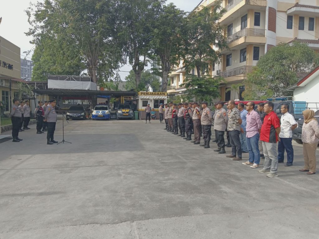 Polsek Cilincing Siagakan Personel Jelang May Day, Antisipasi Tawuran dan Gangguan Kamtibmas