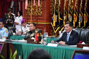 Perkuat Kemitraan Strategis Melalui Pertemuan Bilateral, Panglima TNI Dampingi Menhan RI Terima Kunjungan Menhan Jepang 