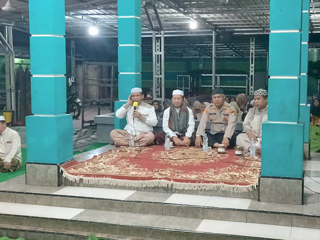 Silaturahmi Kamtibmas Kapolsek Bekasi Barat Hadiri Pengajian As Salmaniyah